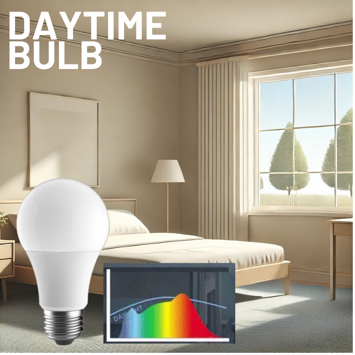 Sunset Switch Bulb. (Blue Depleted / Blue Enriched)