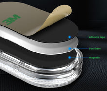 Wireless Interior Vehicle Lighting. Fun Battery Powered Car Lights - 4-Pack With Charger.