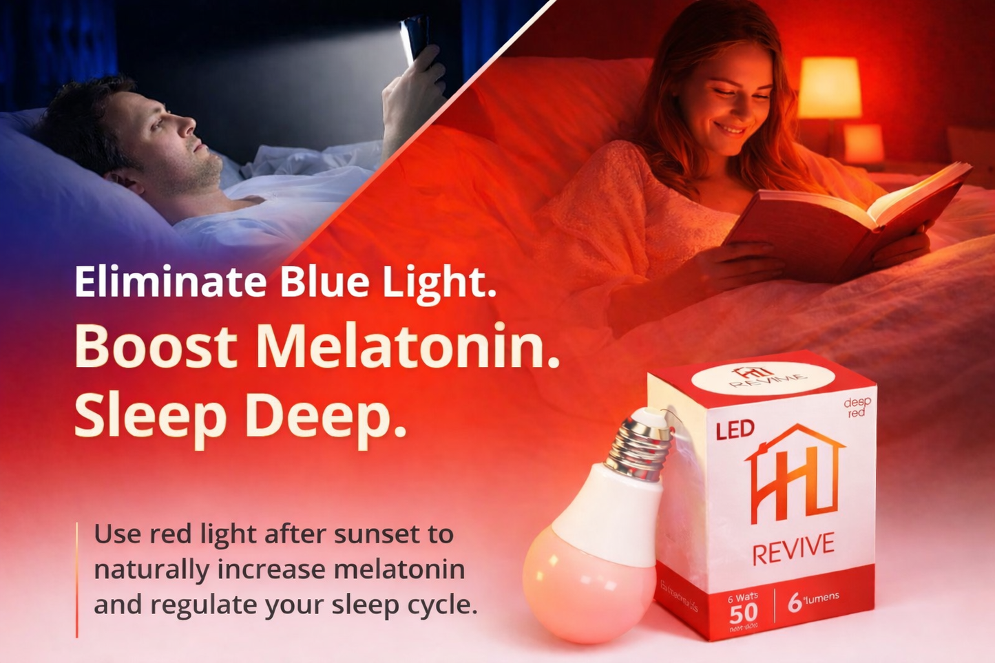 Revive LED Red Light Therapy Bulb