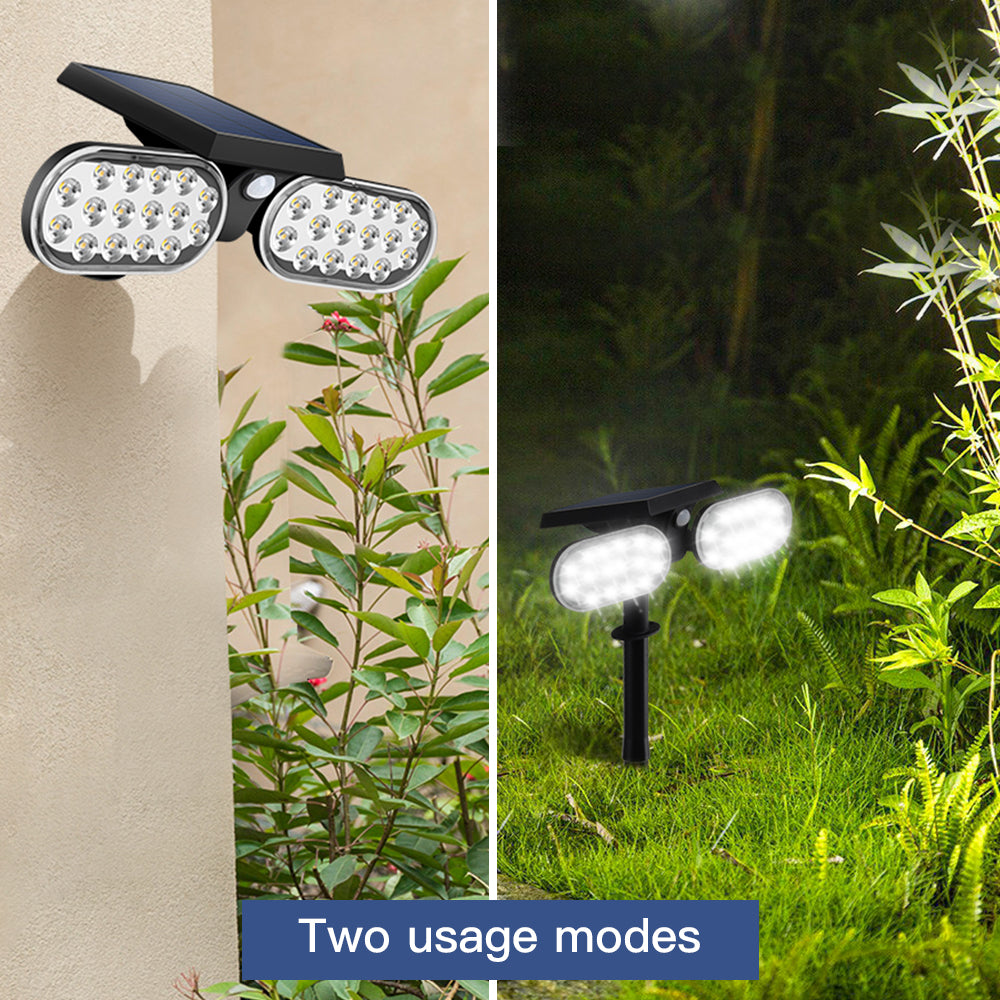 Solar Landscape Outdoor 360º Motion Swivel with Automatic On/Off.