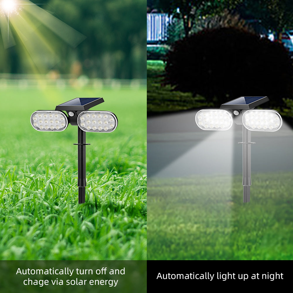 Solar Landscape Outdoor 360º Motion Swivel with Automatic On/Off.