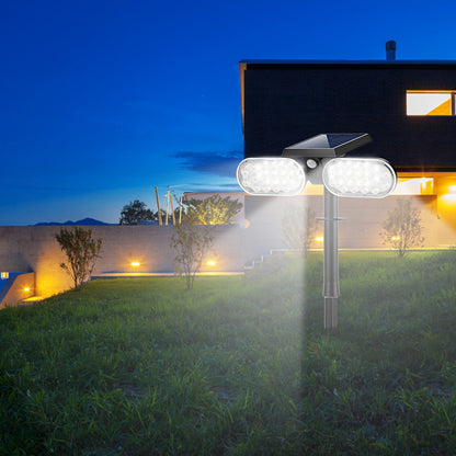 Solar Landscape Outdoor 360º Motion Swivel with Automatic On/Off.