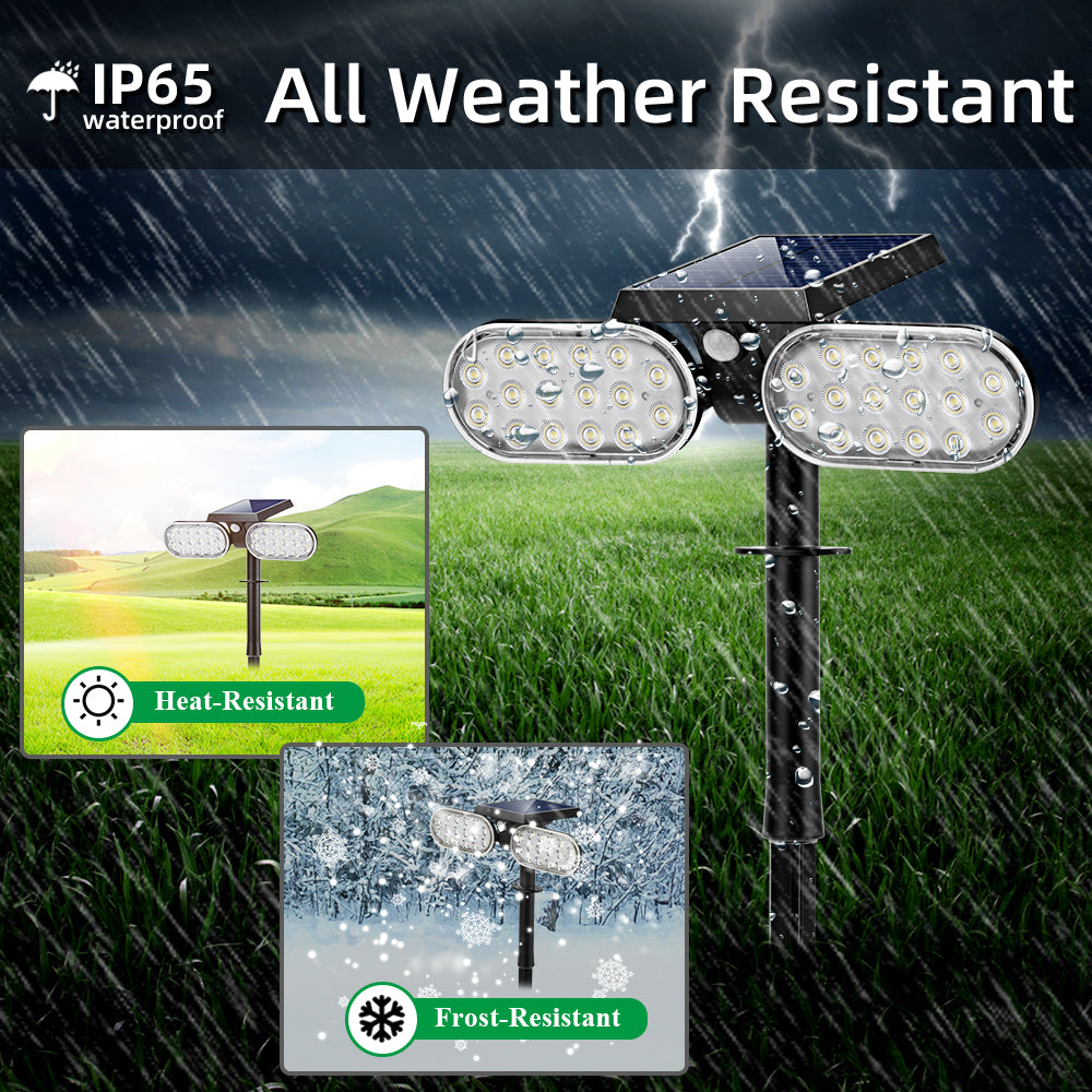 Solar Landscape Outdoor 360º Motion Swivel with Automatic On/Off.