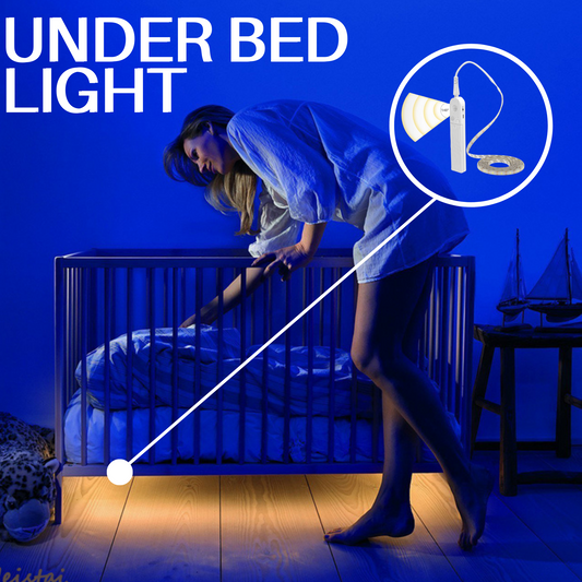 Sleep Mode Bed Light - Under Bed Strip Lighting