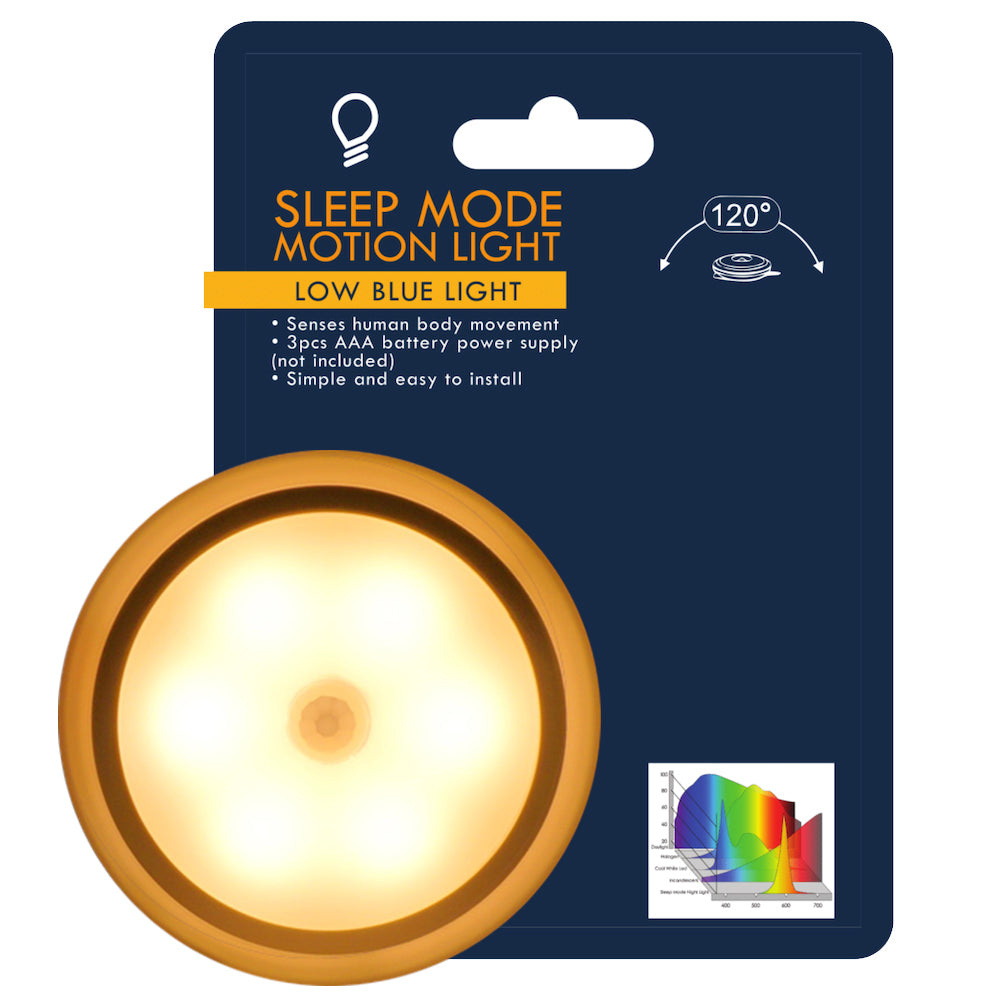 Sunflower Night Light. Stick Anywhere - Battery Powered - Motion Activated. Perfect for Kids Room, Hallway.