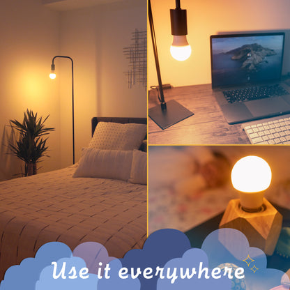 Nite-Nite Light Bulb (3 Watts) Perfect for Nursery. Dimmable.