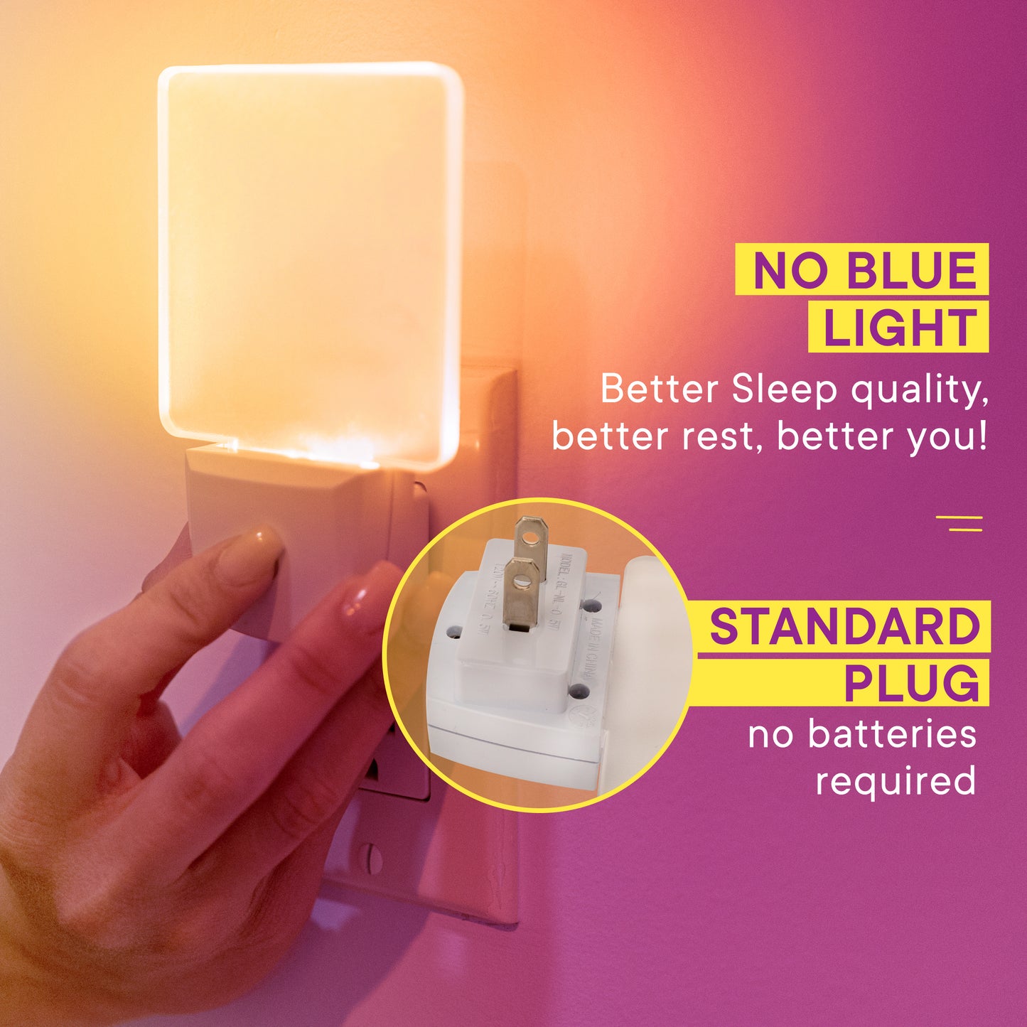 Sleep Mode Nite Lite 2. No Blue Light.