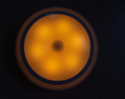 Sunflower Night Light. Stick Anywhere - Battery Powered - Motion Activated. Perfect for Kids Room, Hallway.